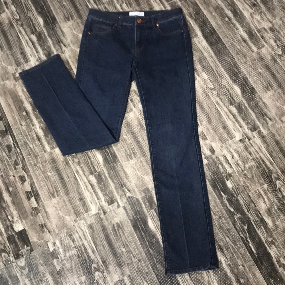 Loft Modern straight size 2 petite jeans
